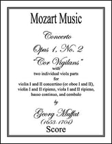 Concerto Opus 1, No. 2 